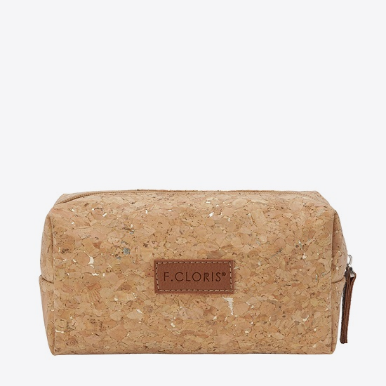 Cork makeup bag Women's cosmetic bag Men's toiletry bag