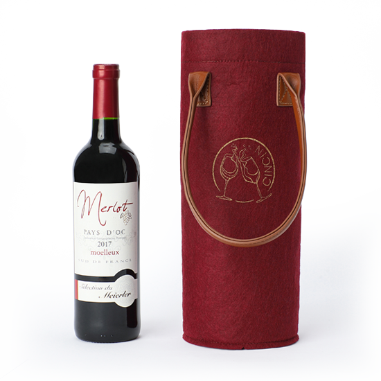 Customizable RPET Wine Bag